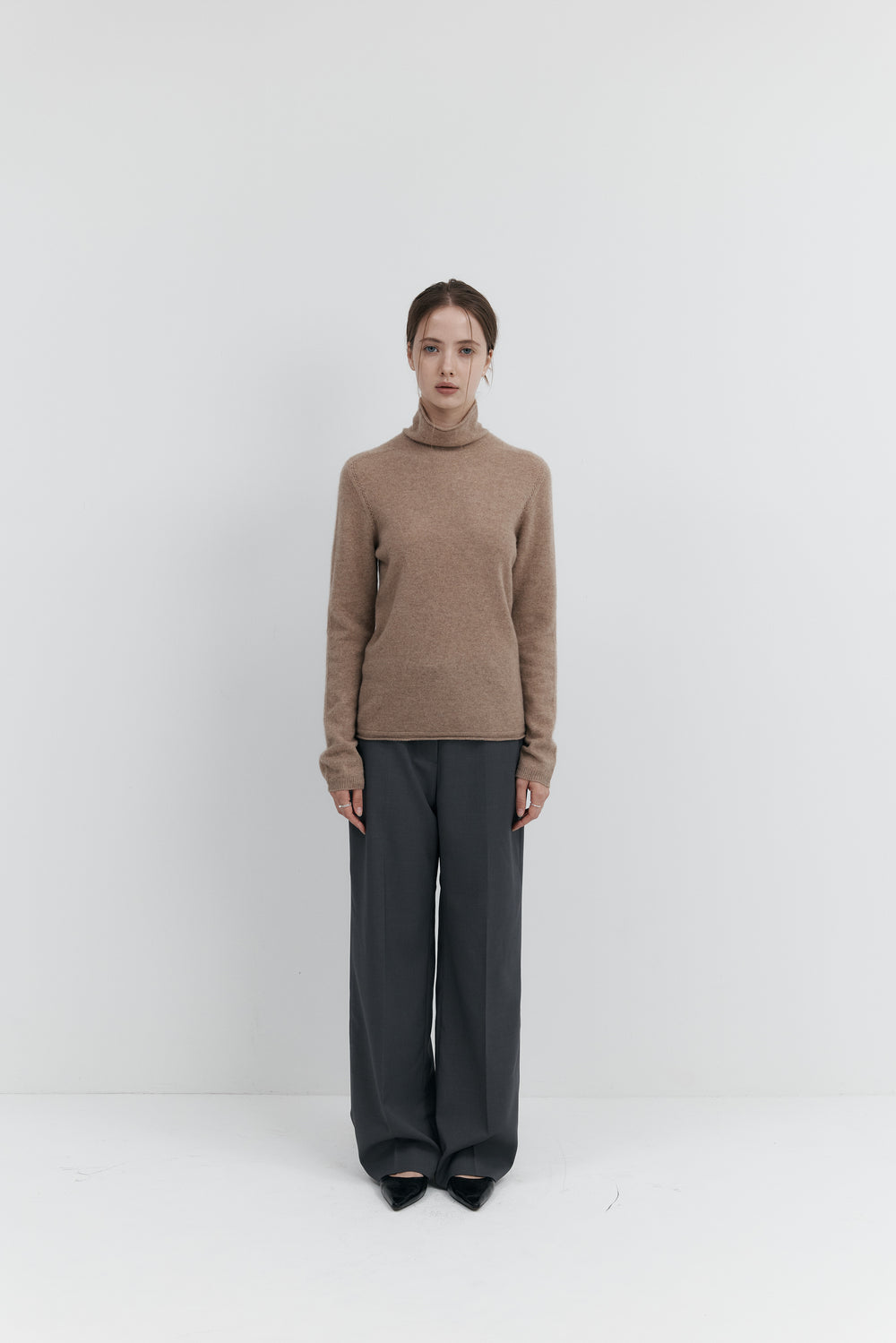 Cashmere Turtleneck Knit