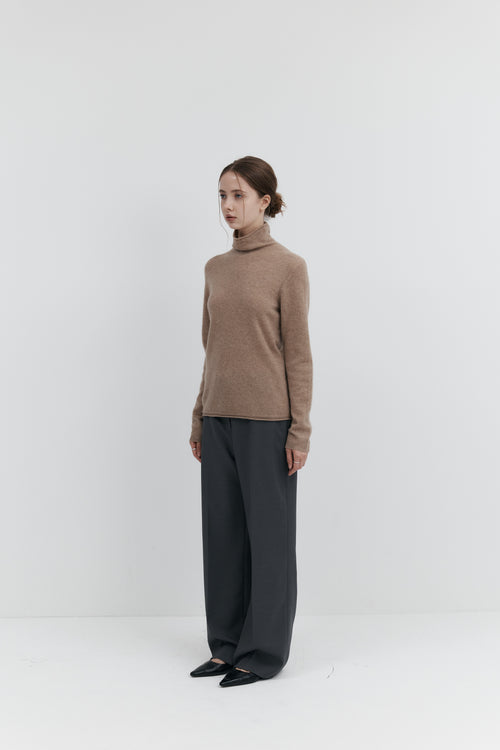 Cashmere Turtleneck Knit